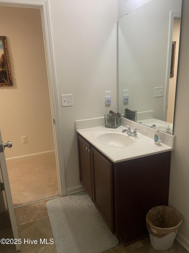 49 Patrick Henry Cir NW, Supply, NC 28462 - bathroom featuring vanity and baseboards