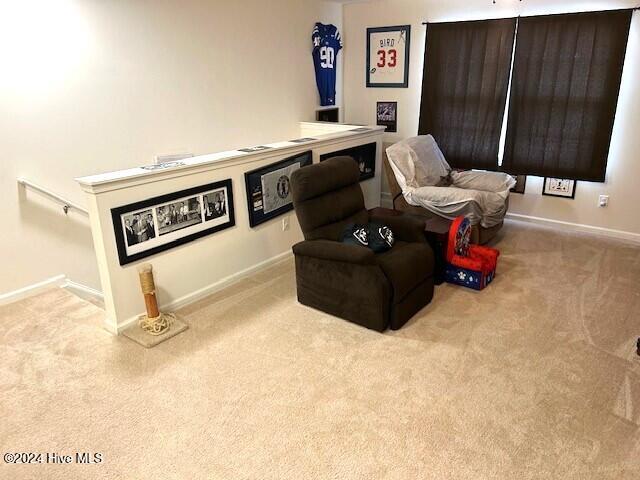 49 Patrick Henry Cir NW, Supply, NC 28462 - sitting room with carpet and baseboards