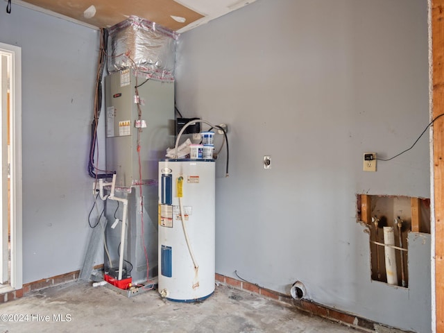 utilities with water heater