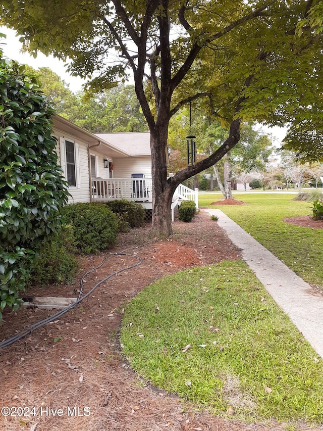 view of yard