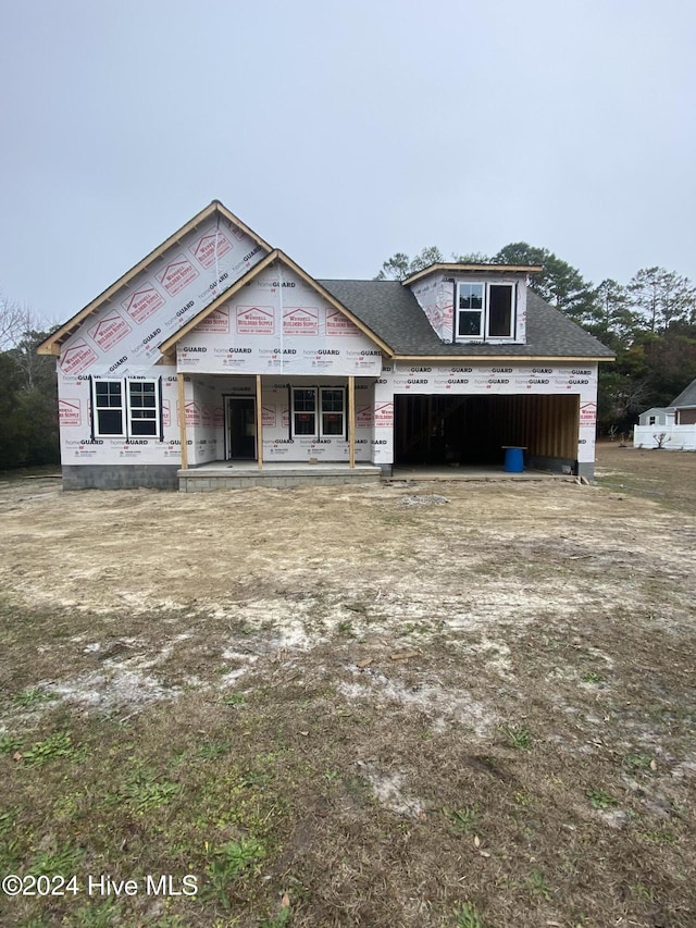 view of property under construction