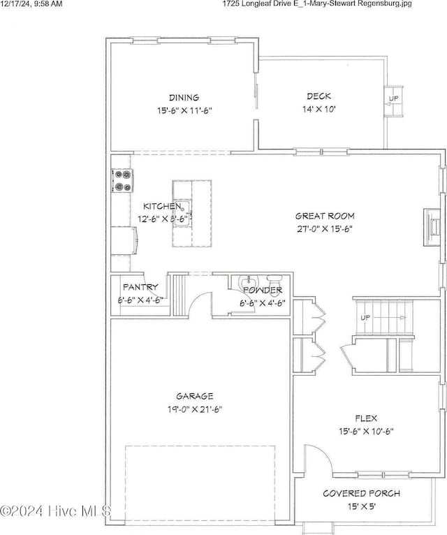 1725 Longleaf Dr E, Pinehurst, NC 28374 - view of layout