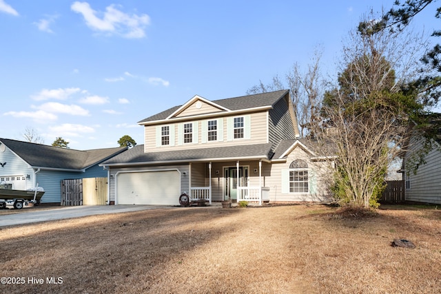 front of property with covered porch