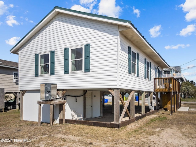 view of back of house