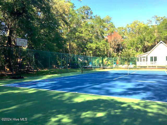 view of sport court