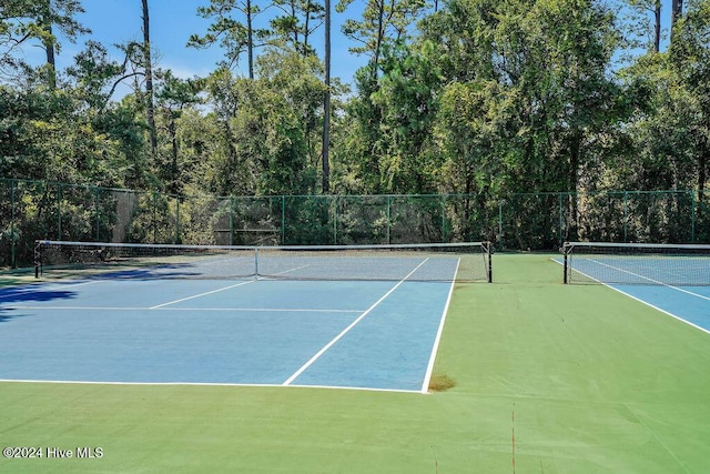 view of sport court featuring basketball court