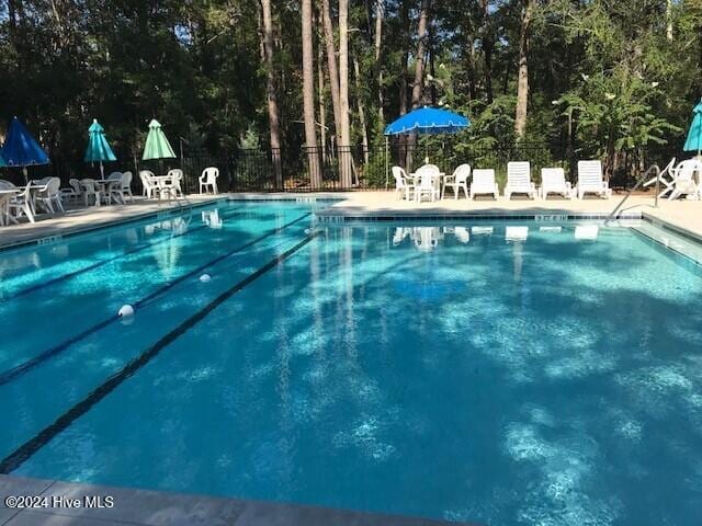 view of swimming pool