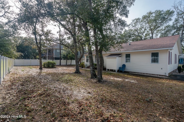 view of rear view of house