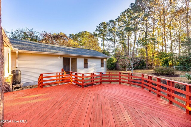 view of deck