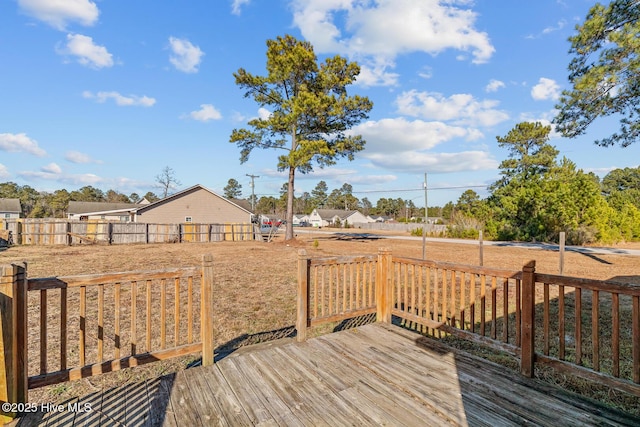 view of deck