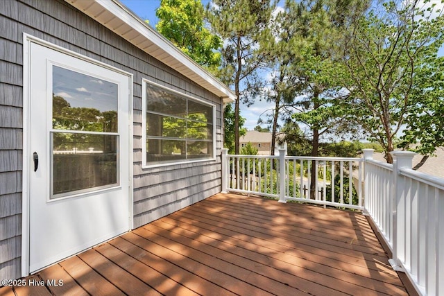 4 Emerald Ln, Pinehurst, NC 28374 - view of wooden deck
