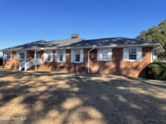 view of ranch-style home