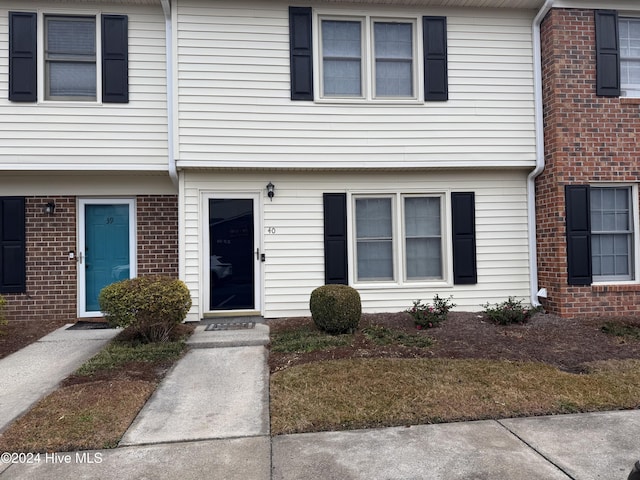 view of townhome / multi-family property