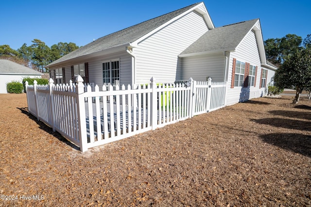 view of home's exterior