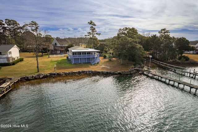 property view of water