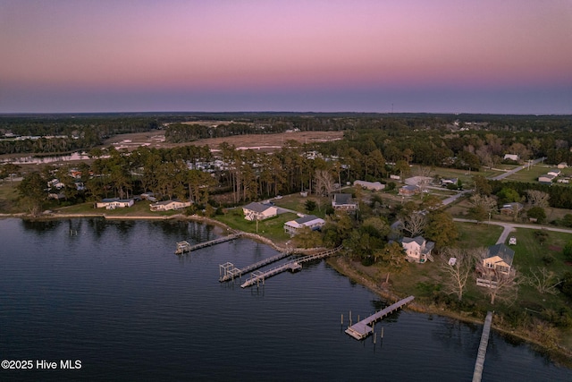 116 Marsh Breeze Dr, Beaufort, NC 28516 - aerial overview of property's location featuring a nearby body of water