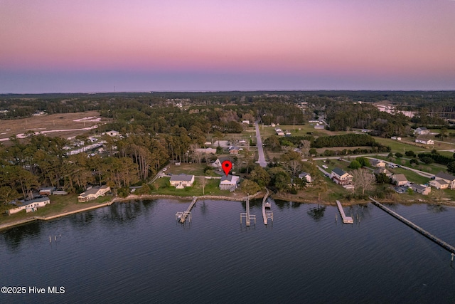 116 Marsh Breeze Dr, Beaufort, NC 28516 - aerial view of property's location with a large body of water