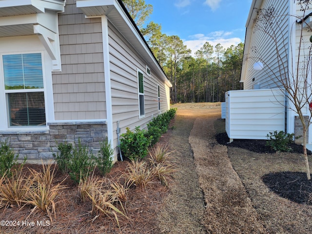 view of property exterior