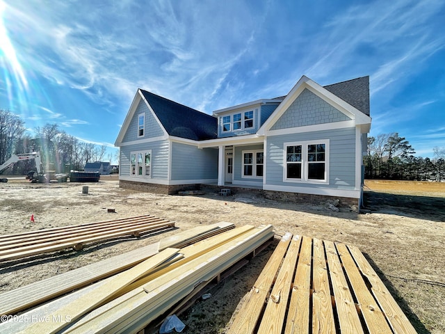 view of rear view of house