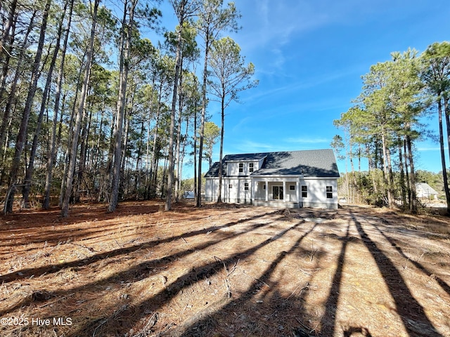 view of rear view of property