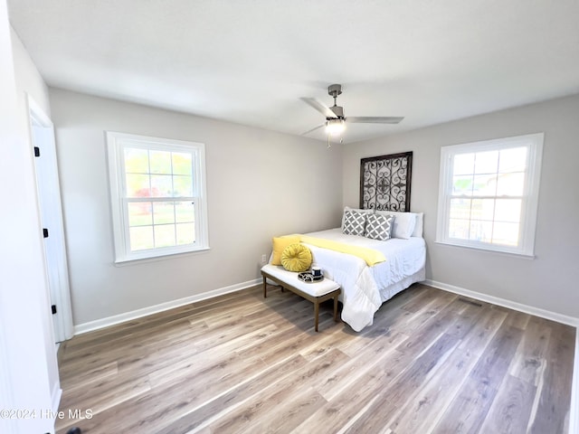 empty room featuring hardwood / wood-style flooring