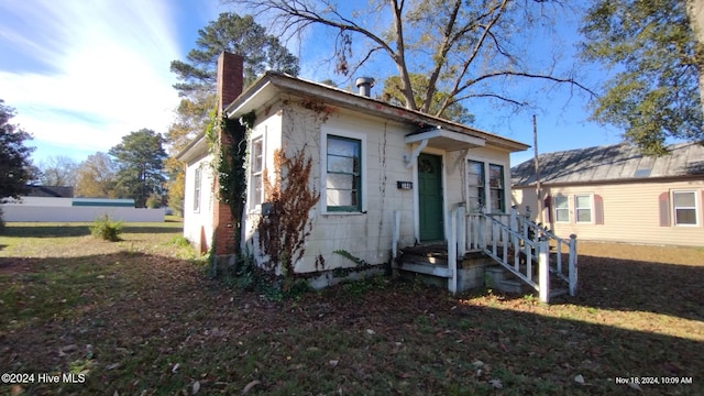 view of bungalow-style home