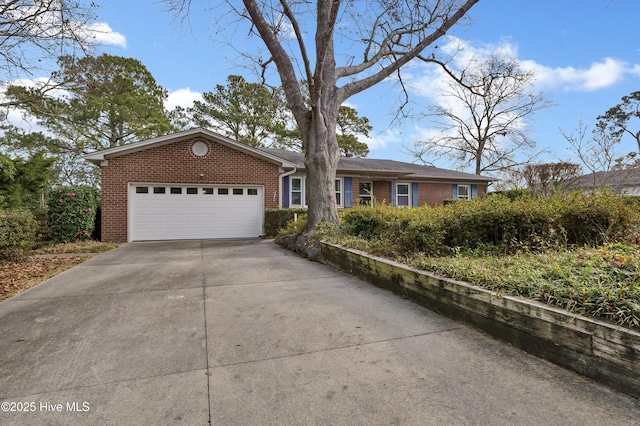 ranch-style house with a garage