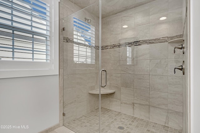 4450 Old Towne St, Wilmington, NC 28412 - full bath featuring a shower stall and plenty of natural light
