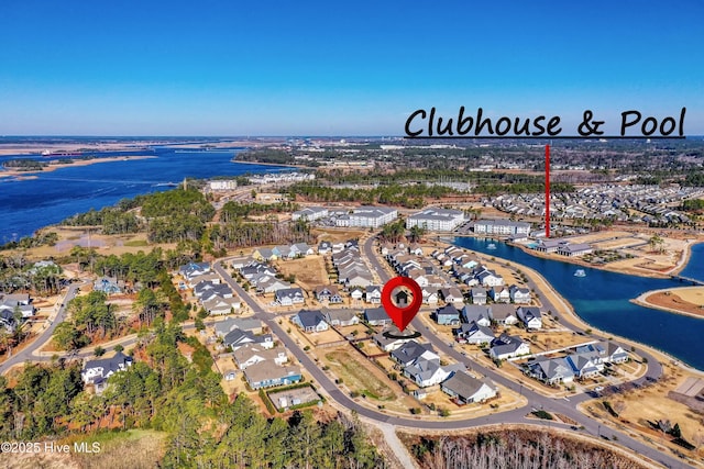 4450 Old Towne St, Wilmington, NC 28412 - aerial view of property and surrounding area featuring a large body of water