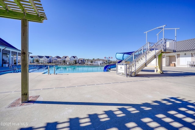 4450 Old Towne St, Wilmington, NC 28412 - community pool featuring stairway and a water slide
