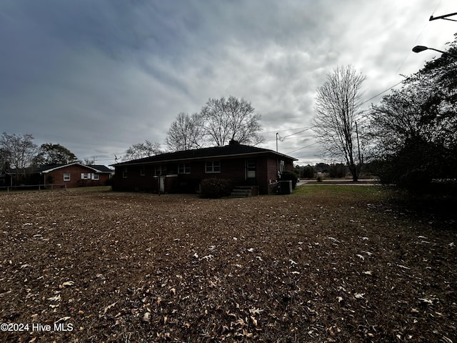 view of rear view of house