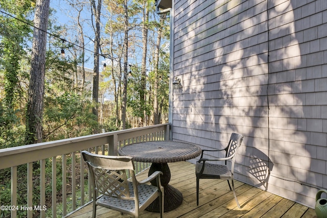 view of deck