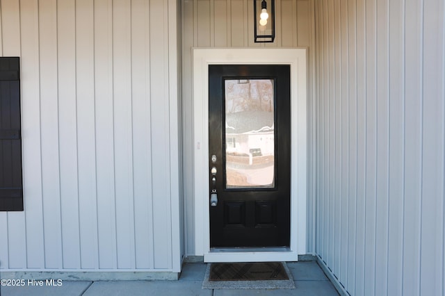 view of property entrance