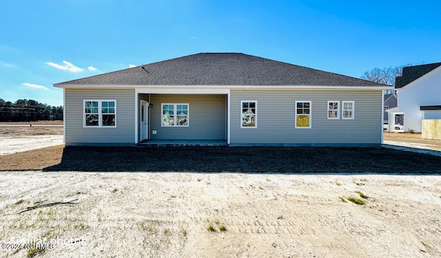 view of rear view of house