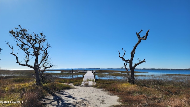 property view of water