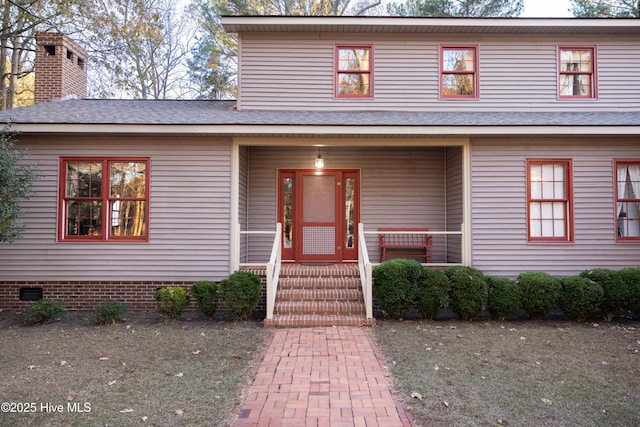 view of front of house