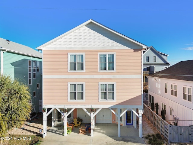 view of rear view of house