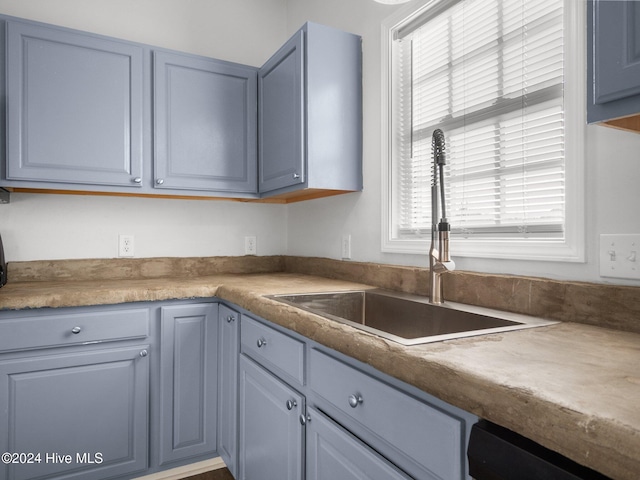 kitchen featuring dishwasher and sink