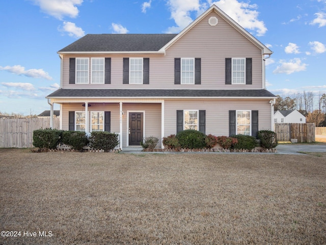 front of property featuring a front yard