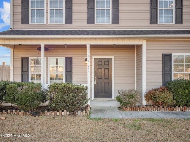 view of property entrance