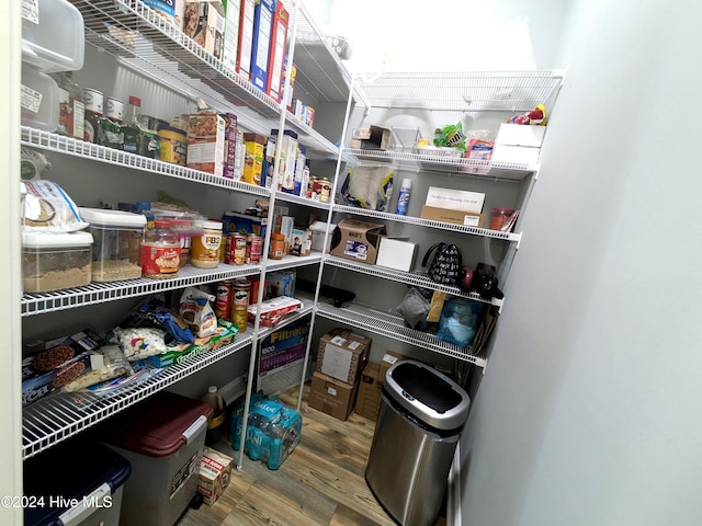 view of pantry