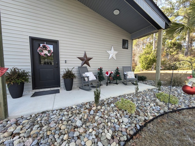 view of entrance to property