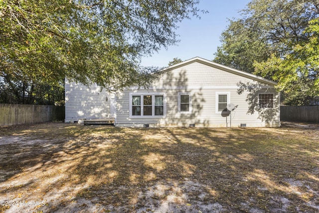 view of rear view of house