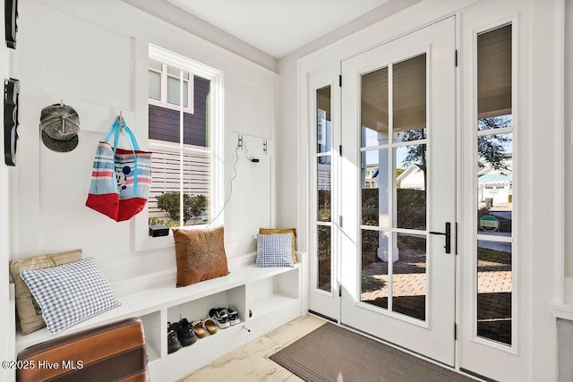 view of mudroom