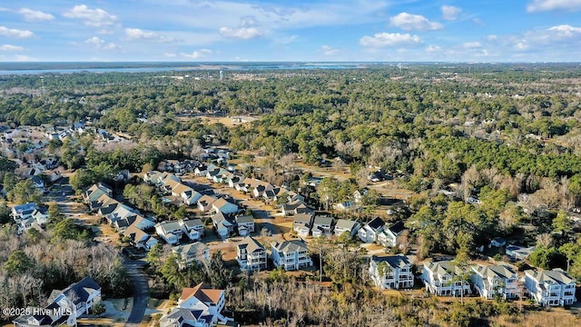 aerial view