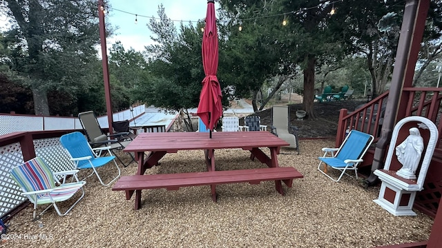 view of patio