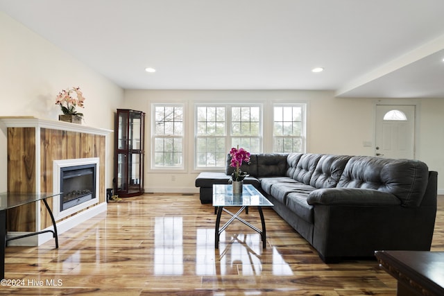 view of living room