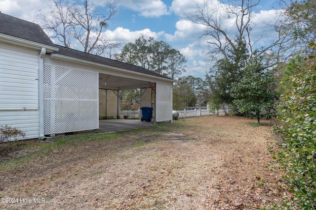 view of yard