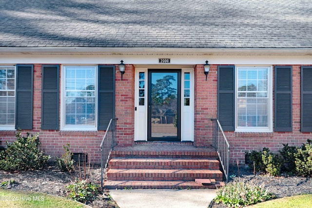 view of entrance to property