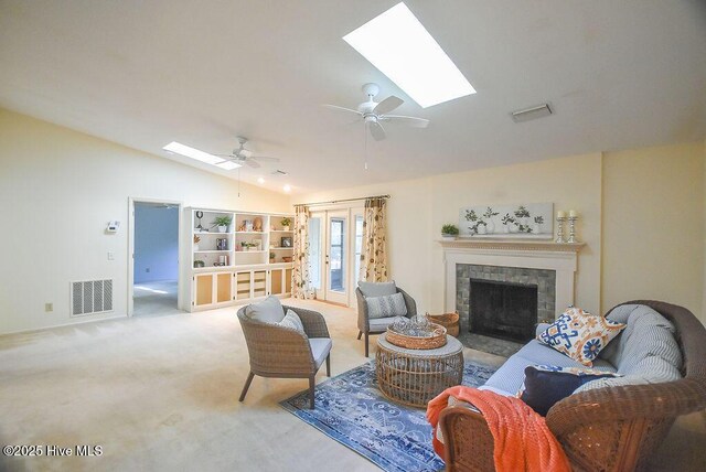 carpeted dining space featuring ornamental molding